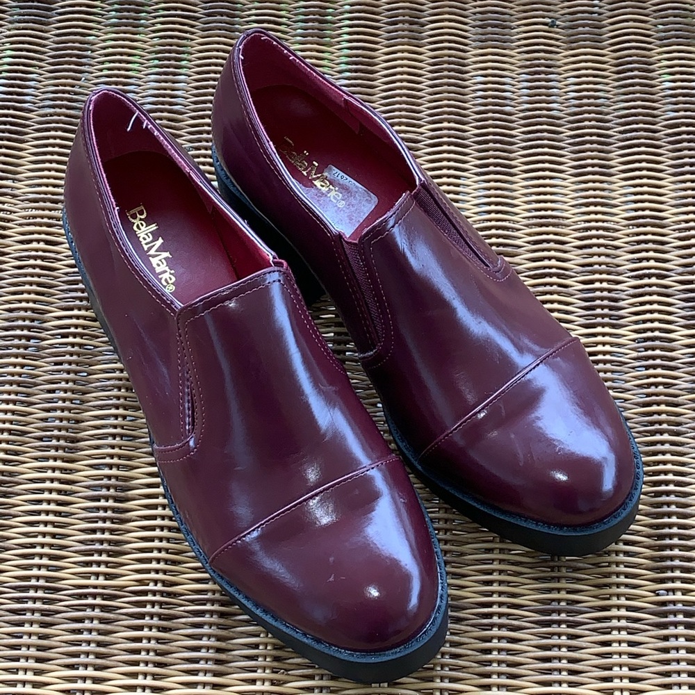 🍄 Bella Marie block heel platform loafer. Size 10 - Picture 8 of 8